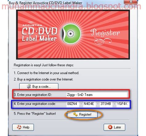Acoustica CD-DVD Label Maker