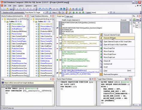 EMS DB Comparer for